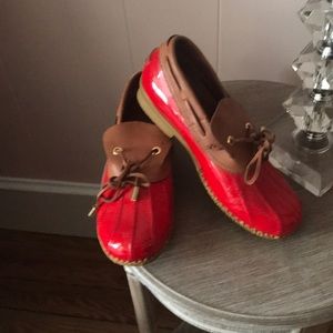 Tory butch duck shoes